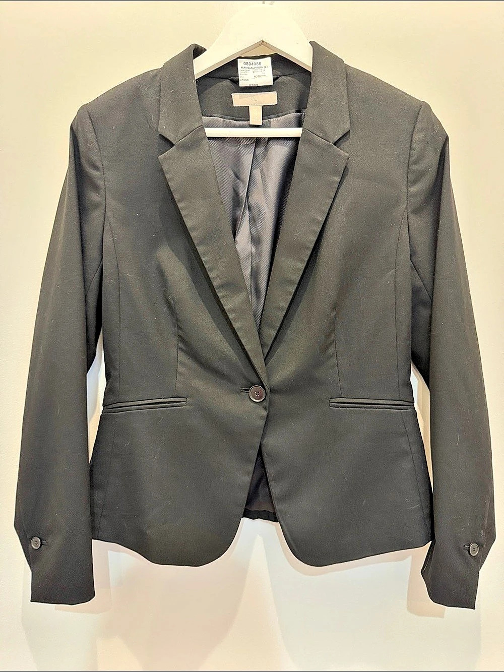 H&M Black Pantsuit Size 8
